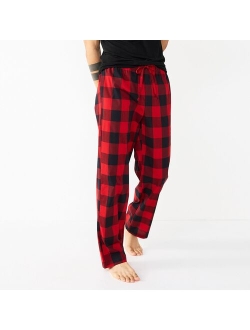 Brushed Poplin Print Pajama Pants