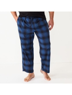 Big & Tall Sonoma Goods For Life Brushed Poplin Sleep Pants