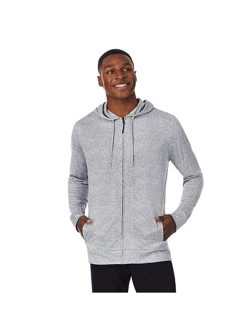 Men's Cuddl Duds Far-Infrared Enhance Full-Zip Sleep Hoodie