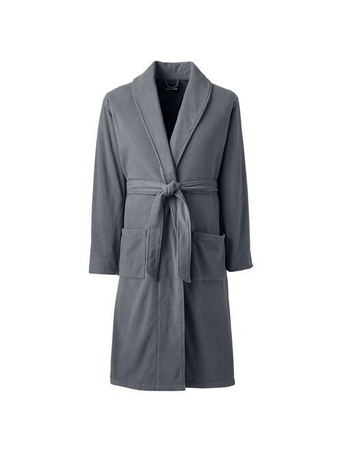 Men's Lands' End Fleece Robe