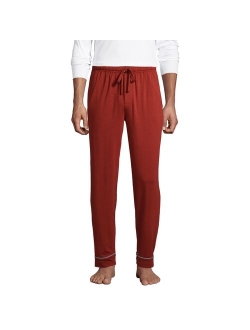 Brushed-Back Knit Pajama Pants