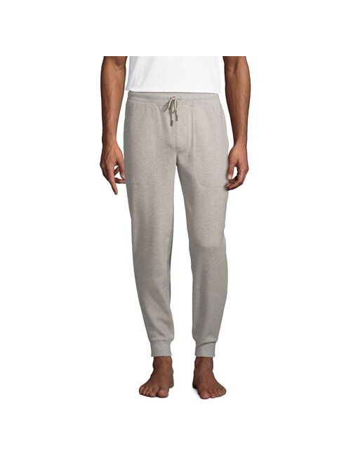 Big & Tall Lands' End Waffle Jogger Pajama Pants