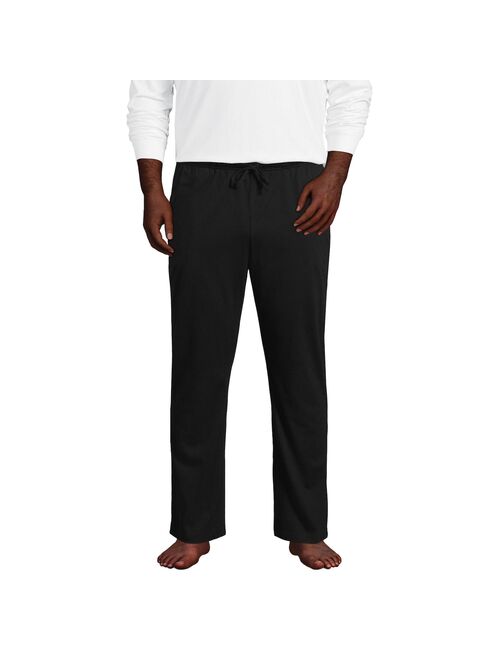 Big & Tall Lands' End Knit Jersey Sleep Pants