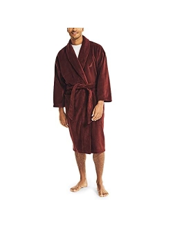 Men's Solid Shawl Robe