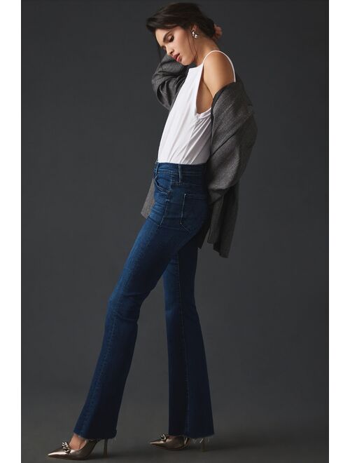 MOTHER The Weekender Mid-Rise Flare Jeans