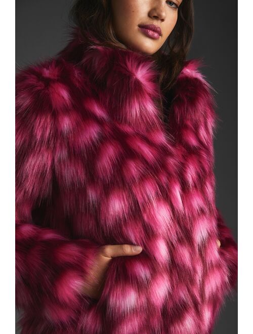 Unreal Fur Glow faux-fur jacket