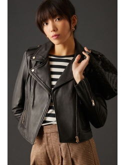 Lamarque Donna Leather Moto Jacket