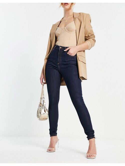 ASOS DESIGN ultimate skinny jeans in dark blue