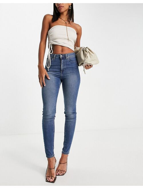 ASOS DESIGN ultimate skinny jeans in authentic mid blue