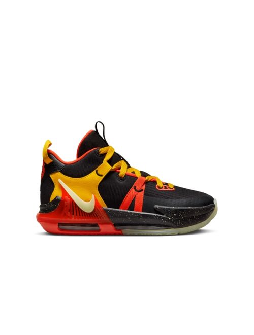 NIKE Big Kids LeBron Witness 7 Basketball Sneakers from Finish Line