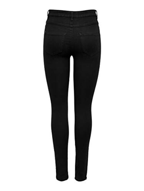 ONLY Womens Black Skinny Jeans