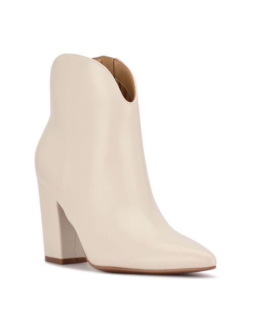 NINE WEST Women's Ghost Ankle Pointy Toe Booties