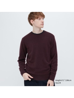 Cashmere Crew Neck Long-Sleeve Sweater