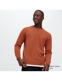 Cashmere Crew Neck Long-Sleeve Sweater