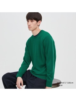 Cashmere Crew Neck Long-Sleeve Sweater