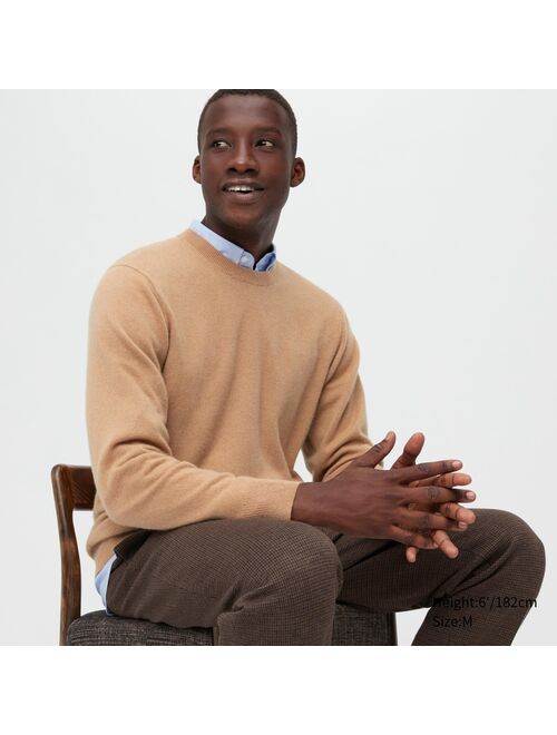 Uniqlo Cashmere Crew Neck Long-Sleeve Sweater