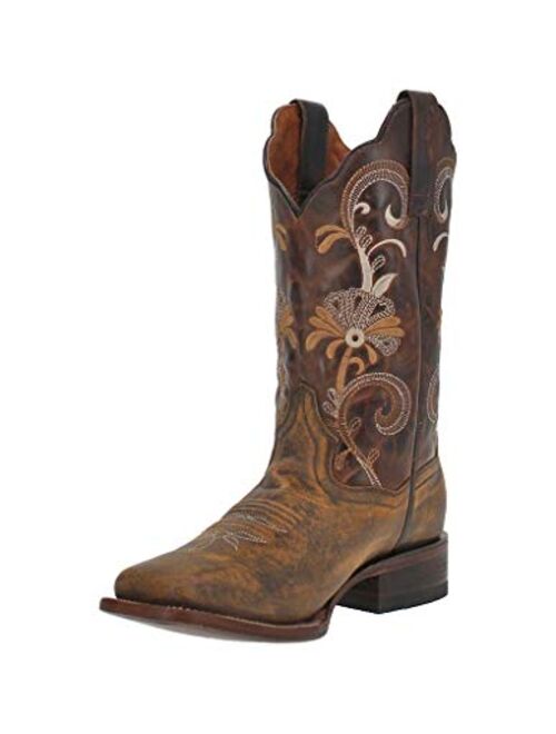 Dan Post Women's Sabina Western Boot Wide Square Toe