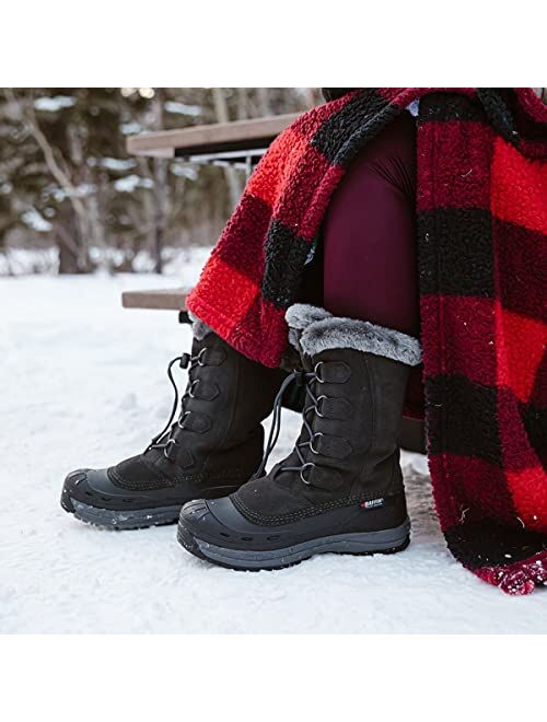 Baffin Chloe | Women's Boots | Mid Height | Available in Black, Charcoal, Taupe color | Perfect for snow-covered terrains