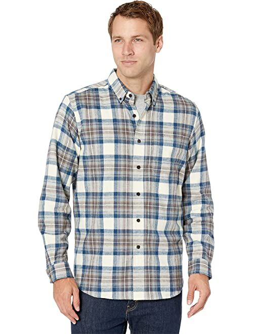 L.L.Bean Scotch Plaid Flannel Traditional Fit Shirt