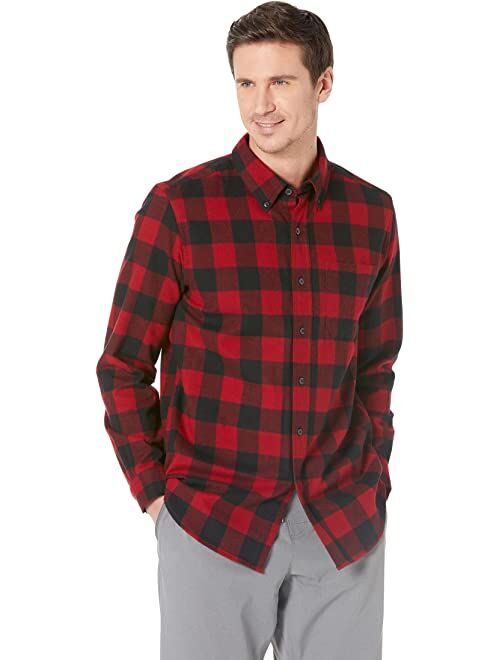 L.L.Bean Scotch Plaid Flannel Traditional Fit Shirt