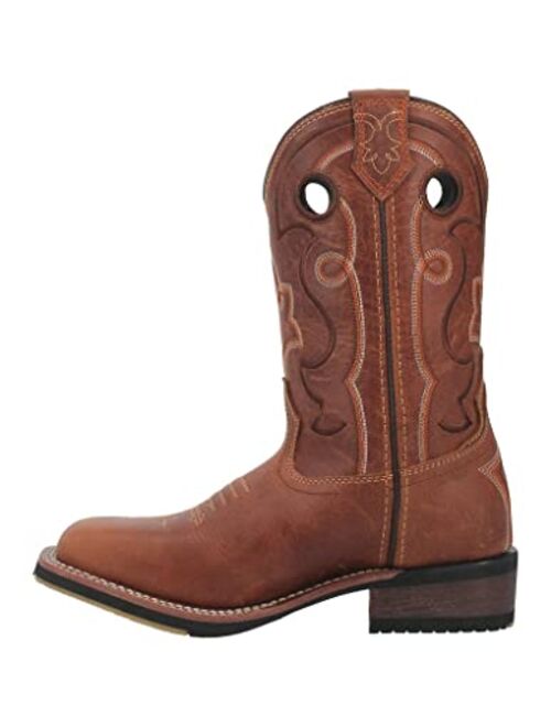 Dan Post Women's Jesse Performance Leather Western Boot Wide Square Toe - Dp6052