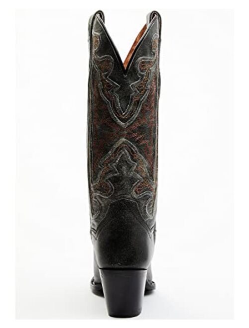 Dan Post Women's Atomic Vintage Embroidered Tall Western Boot Snip Toe - Dp80175