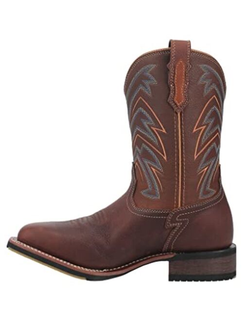 Dan Post Men's Arrowhead Western Boot Broad Square Toe