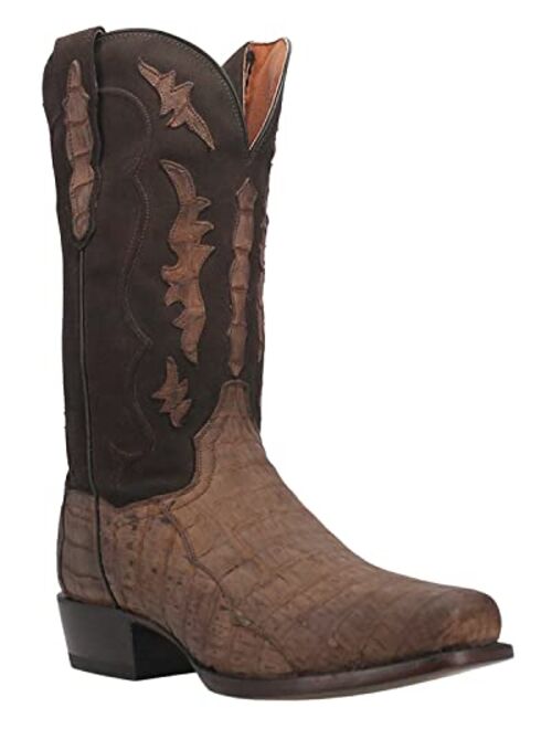 Dan Post Men's Stalker Exotic Caiman Western Boot Square Toe - Dp3090