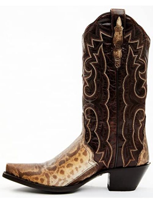 Dan Post Women's Karung Snake Exotic Western Boot Snip Toe - Dps704