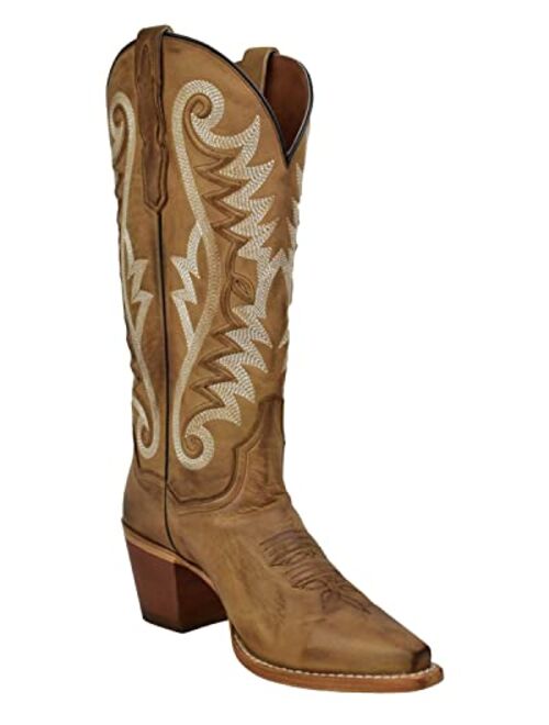 Dan Post Women's Magic Fashion Tall Western Boot Snip Toe - Dp4366