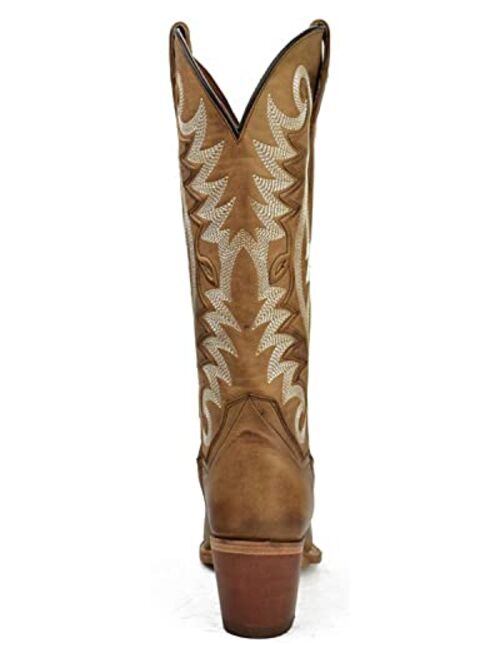 Dan Post Women's Magic Fashion Tall Western Boot Snip Toe - Dp4366