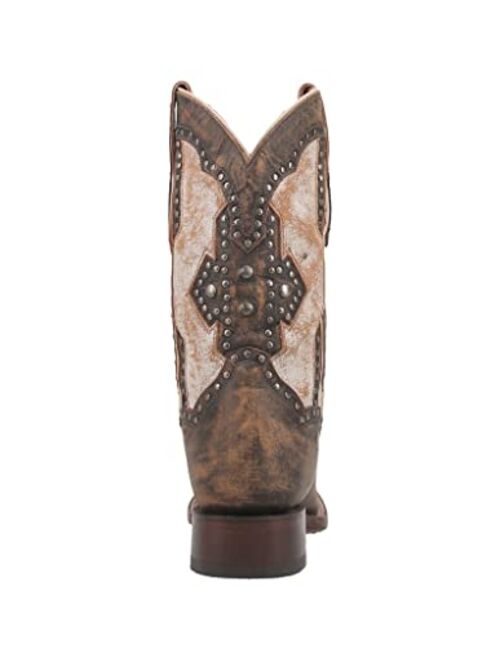 Dan Post Women's Darby Western Boot Broad Square Toe