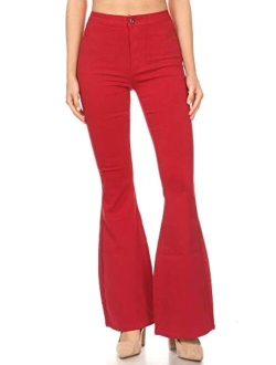 SOHO GLAM High Waisted Stretchy Bell Bottom Jeans