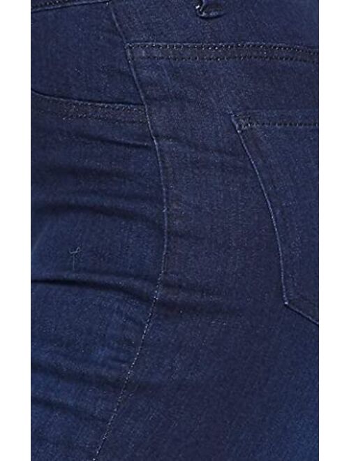 SOHO GLAM High Waisted Stretchy Bell Bottom Jeans