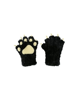 Lazy One Animal Paw Mittens for Adults and Kids