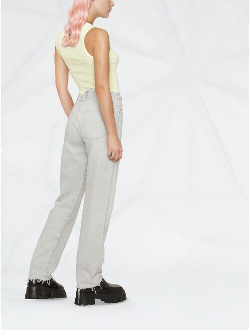 AGOLDE Criss Cross straight-leg jeans