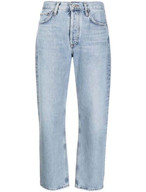 AGOLDE mid-rise straight-leg jeans