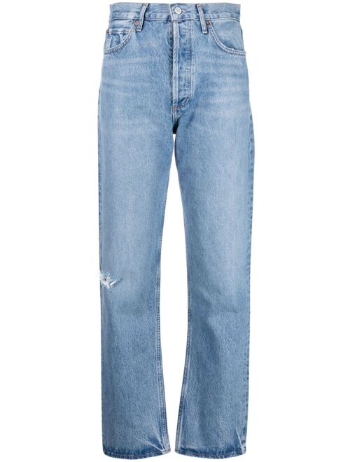 AGOLDE cropped denim jeans