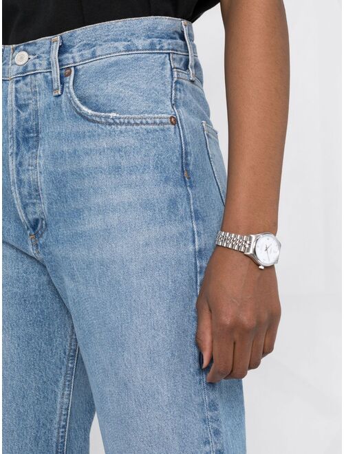 AGOLDE cropped denim jeans