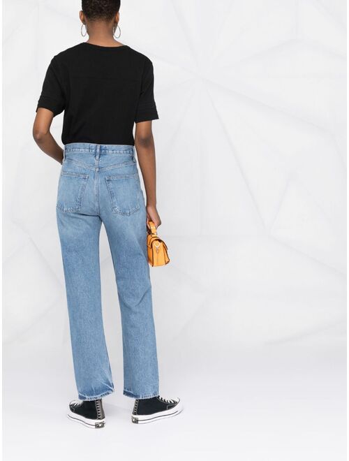 AGOLDE cropped denim jeans