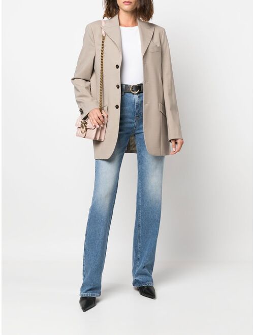 PINKO washed-denim straight jeans