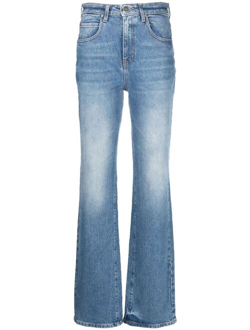 PINKO washed-denim straight jeans