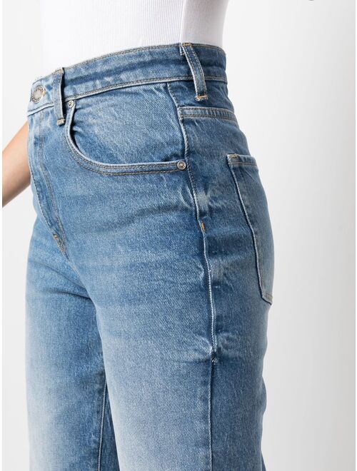 PINKO washed-denim straight jeans