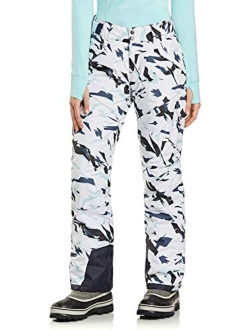 TSLA Women's Winter Snow Pants, Waterproof Insulated Ski Pants, Ripstop Snowboard Bottoms