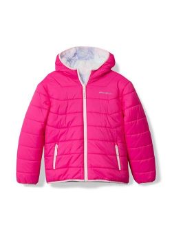 Girls 4-16 Eddie Bauer Reversible Faux Fur Heavyweight Jacket