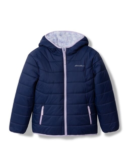 Girls 4-16 Eddie Bauer Reversible Faux Fur Heavyweight Jacket