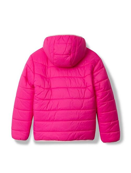 Girls 4-16 Eddie Bauer Reversible Faux Fur Heavyweight Jacket