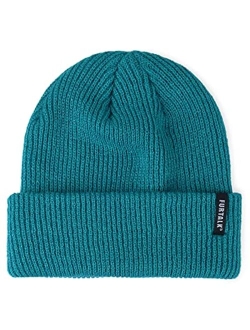 Beanie Hat for Women Men Winter Hat Womens Cuffed Beanies Knit Skull Cap Warm Ski Hats