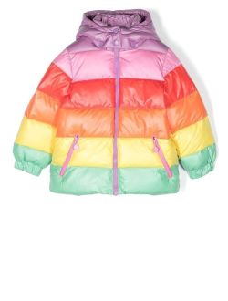 Kids zip-up padded jacket