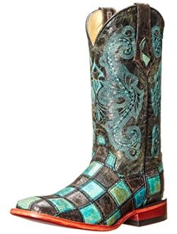 Ferrini Women's Patchwork BT Western Boot